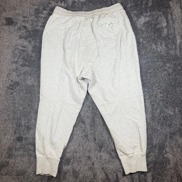 Nike Mens Joggers XL Heather Grey French Terry Sweatpants - Picture 4 of 9